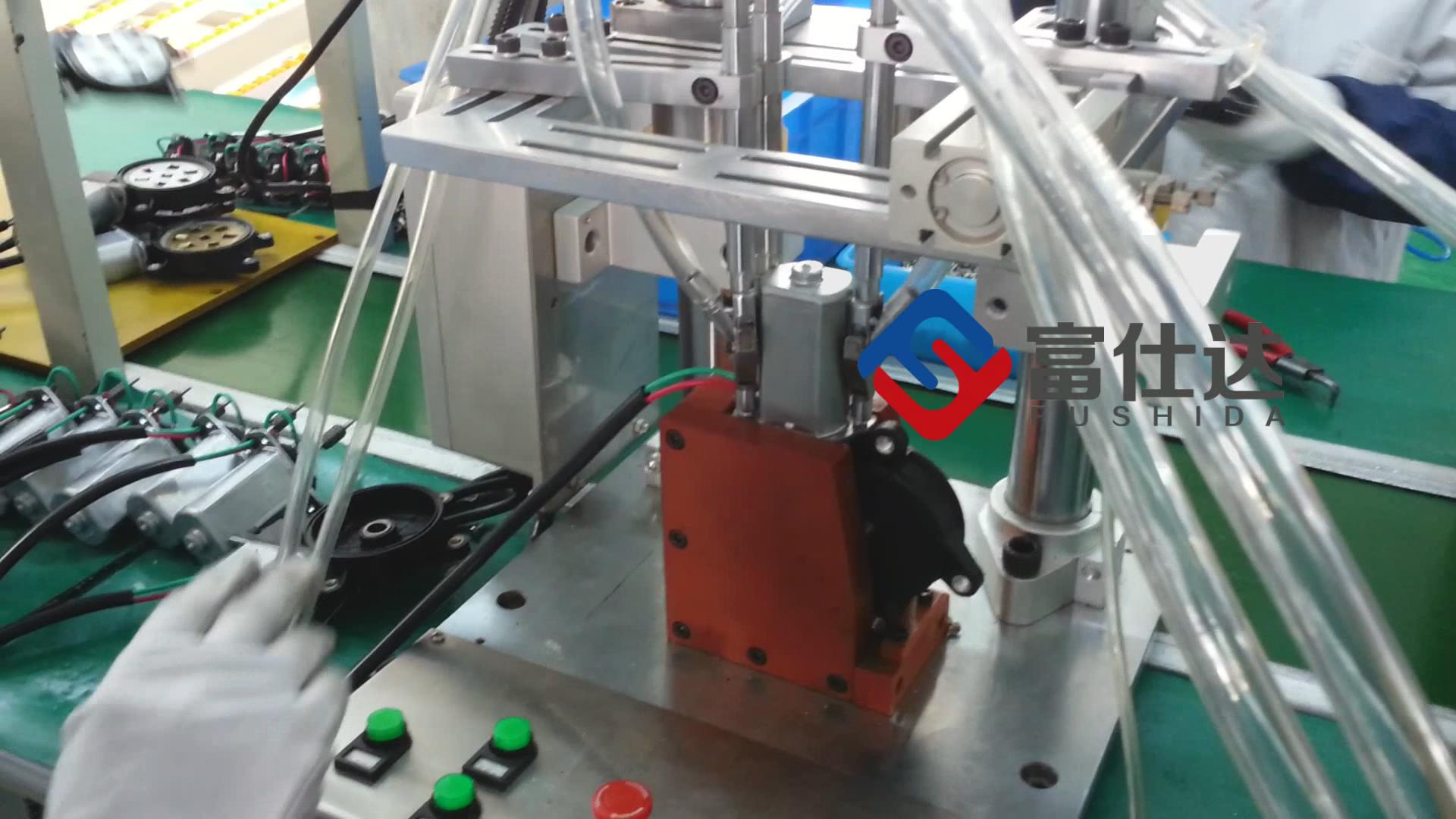 车窗电机自动锁螺丝机