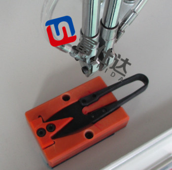 线头剪刀用双轴自动锁螺丝机